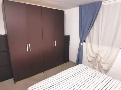 Letto o letti in una camera di Happy sun on the hill