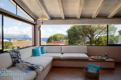 Area soggiorno di Tavolara House-family relax