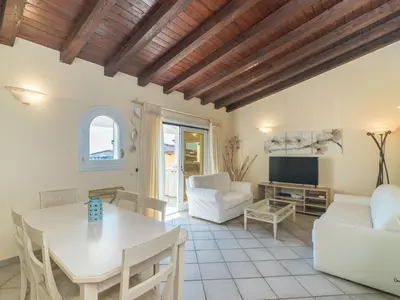 Area soggiorno di Apartment Biancospino by Interhome