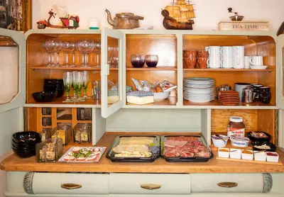Cibo presso il bed & breakfast o nelle vicinanze
