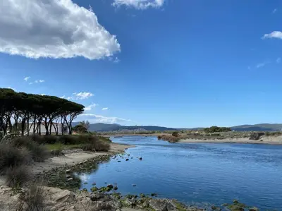 Paesaggio naturale nelle vicinanze della casa vacanze