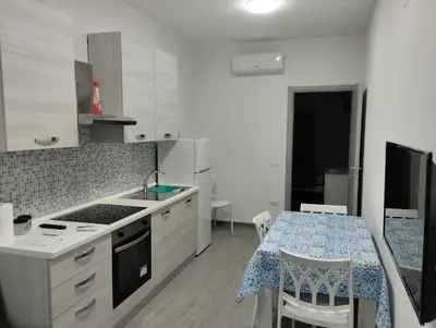 Cucina o angolo cottura di Casa vacanza Fabrizio San Teodoro