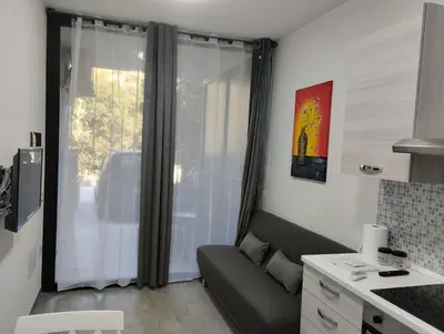Cucina o angolo cottura di Casa vacanza Fabrizio San Teodoro