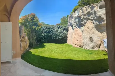 Giardino di Supreme Beach Location with pool at Cala Sassari