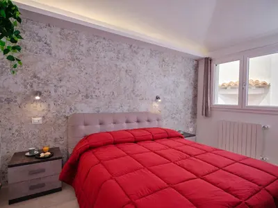 Letto o letti in una camera di Sa Domo De Anna