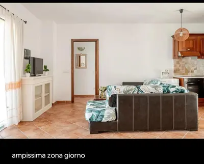 Cucina o angolo cottura di Villetta VISTA MARE con parcheggio WIFI