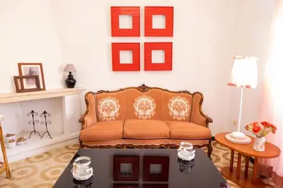 Area soggiorno di Casa Babylon, Bohemian Getaway