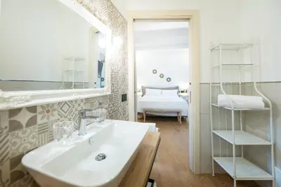 Letto o letti in una camera di Domo Incantos