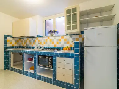 Cucina o angolo cottura di Villa il Carrubo
