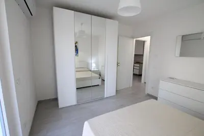 Letto o letti in una camera di Appartamento Valkiria