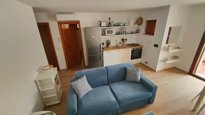 Cucina o angolo cottura di APPARTAMENTO San TEODORO