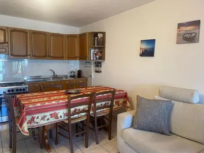 Cucina o angolo cottura di Casa Beccari