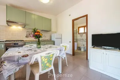 Cucina o angolo cottura di L'oasi Panoramica by Propertize - Olbia