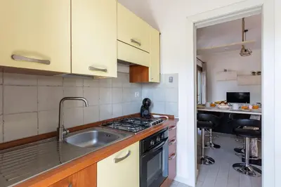Cucina o angolo cottura di Olbia Marina - Near Airport with SwimmingPool