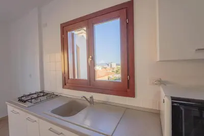 Cucina o angolo cottura di L'attico di Loredo