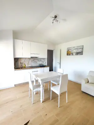 Cucina o angolo cottura di Olbia Mare Luxury Apartment