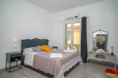Letto o letti in una camera di Jimy House