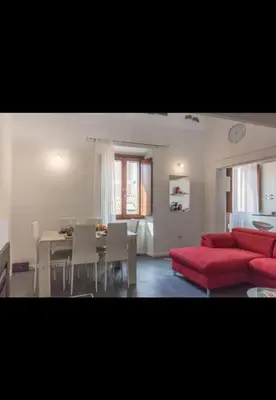 Area soggiorno di Loft Porto Romano Olbia Centro