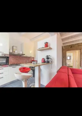 Cucina o angolo cottura di Loft Porto Romano Olbia Centro