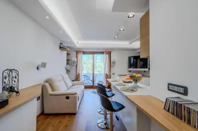 Planimetria di Luxury Apartment in Olbia, Terrazza & Cinema