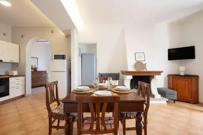 Cucina o angolo cottura di Seaview House Cala Gonone