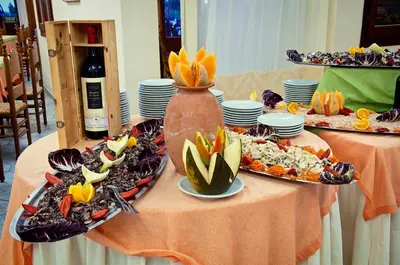 Cibo presso l'hotel o nelle vicinanze