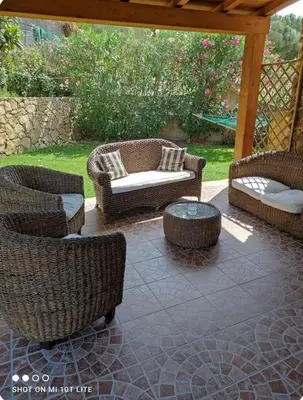 Area soggiorno di Villa Veronica Porto Istana