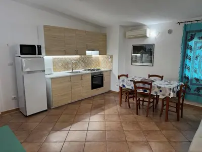 Cucina o angolo cottura di Villetta Saba
