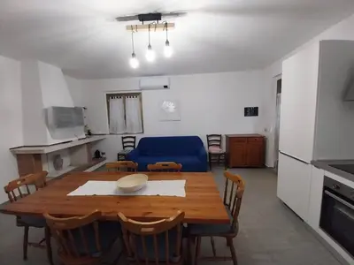 Cucina o angolo cottura di Fpo-Fio42tp Casa su due Piani, 6 Pax A Ottiolu
