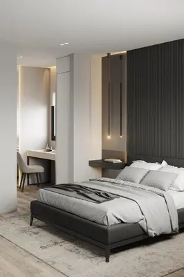 Letto o letti in una camera di Elegant NEW luxe 2BR AZULIS apartment#7 - big terrace - smart check-in - FREE secure parking