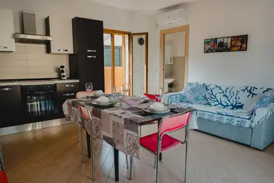Cucina o angolo cottura di Casa Carpe Diem