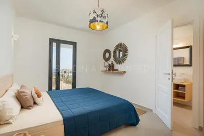Letto o letti in una camera di Villa Thia