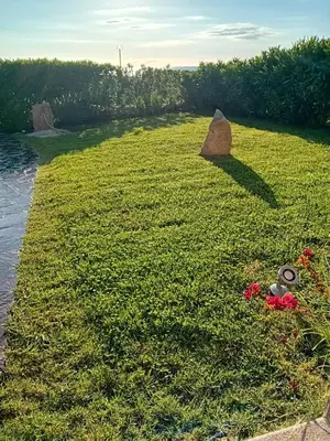 Paesaggio naturale nelle vicinanze della villa