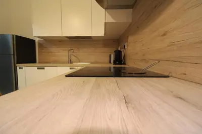 Cucina o angolo cottura di La Caletta Central