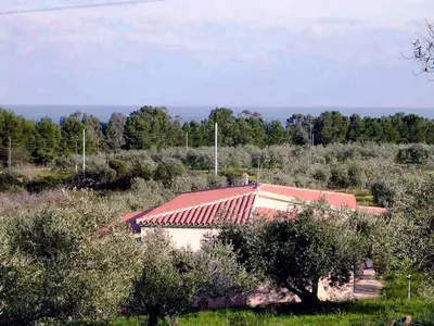 Paesaggio naturale nelle vicinanze della casa vacanze