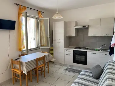 Cucina o angolo cottura di Casa Vacanze Sotgiu