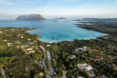 Paesaggio naturale nelle vicinanze della villa