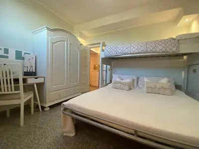 Letto o letti in una camera di Villa Terrazza sul Mare