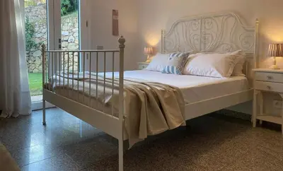 Letto o letti in una camera di Villa Terrazza sul Mare