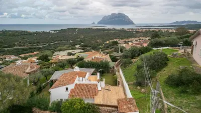 Paesaggio naturale nelle vicinanze della villa