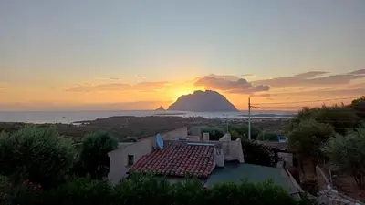 Paesaggio naturale nelle vicinanze della villa
