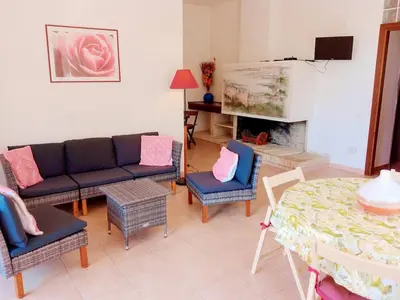 Area soggiorno di Casa Max & Silvia