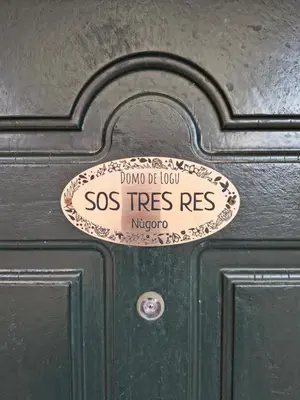 Planimetria di Domo de Logu SOS TRES RES