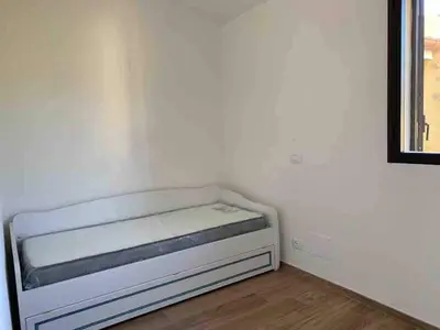 Letto o letti in una camera di Villa Ginevra