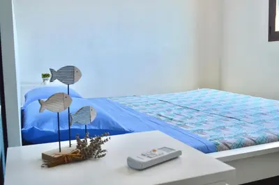 Letto o letti in una camera di Villa Las Olas, 500m from the sea with private pool