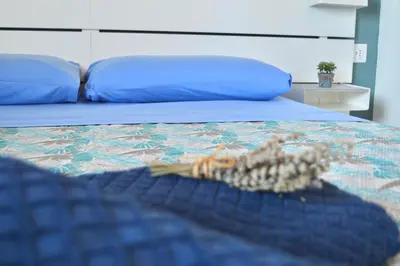 Letto o letti in una camera di Villa Las Olas, 500m from the sea with private pool