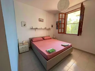 Letto o letti in una camera di Villa Santa Maria
