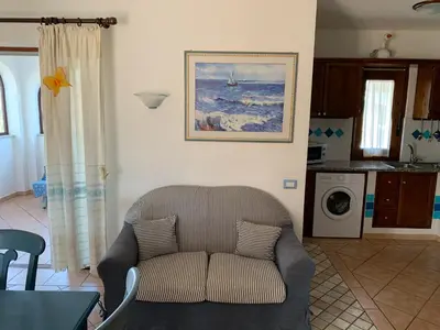 Area soggiorno di Villa Pinna 2