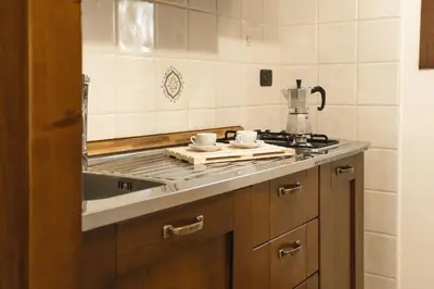 Cucina o angolo cottura di Violet Residence In Orosei