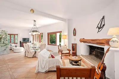 TV o dispositivi per l'intrattenimento presso Villa Libeccio Sul Mar